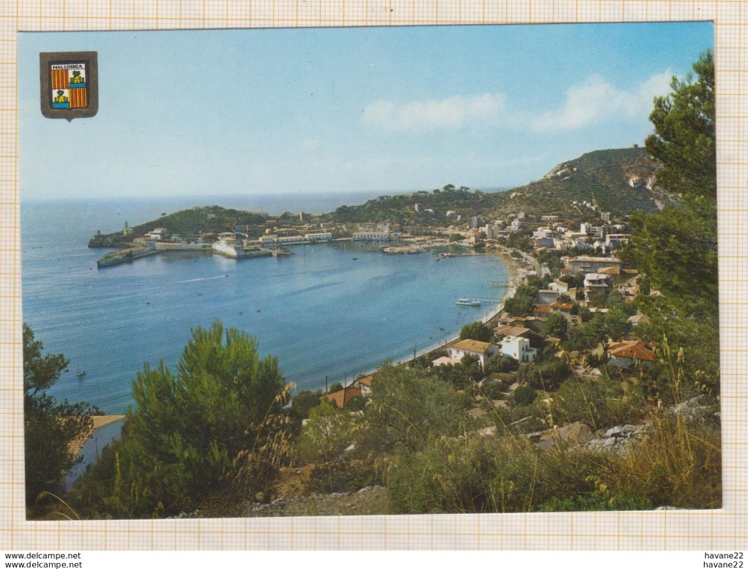 8AK4304 MALLORCA PUERTO DE SOLLER 2 SCANS - Mallorca