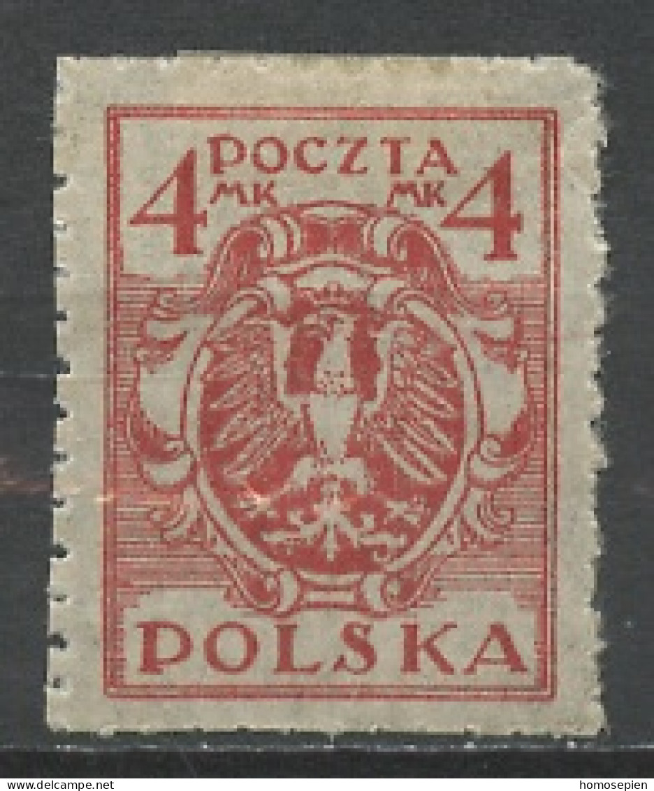 Pologne - Poland - Polen 1921-22 Y&T N°221 - Michel N°150 * - 4m Aigle National - Unused Stamps