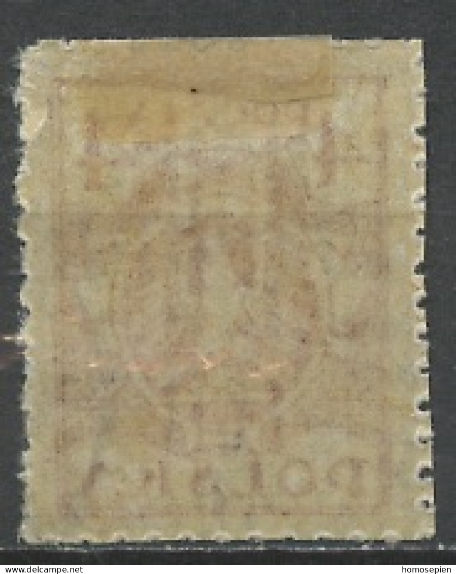 Pologne - Poland - Polen 1921-22 Y&T N°221 - Michel N°150 * - 4m Aigle National - Neufs