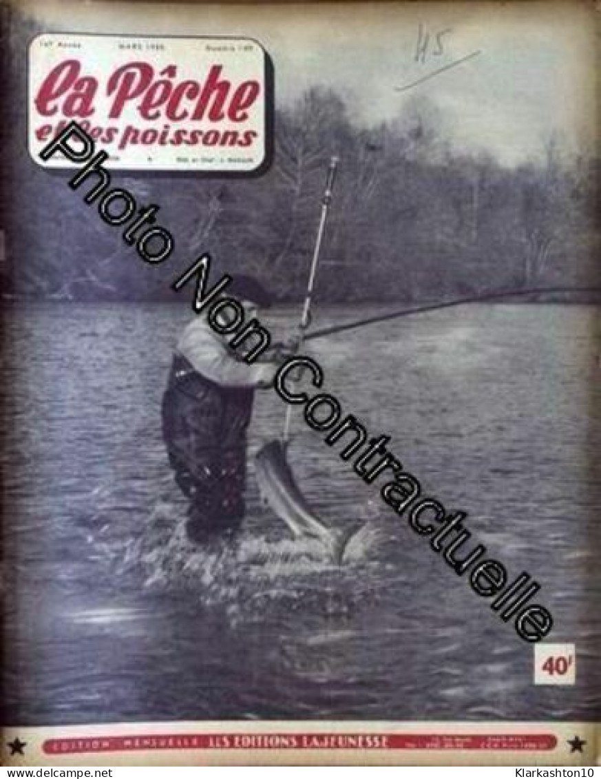 Peche Et Les Poissons (La) N° 109 Du 01/03/1955 - - Non Classés