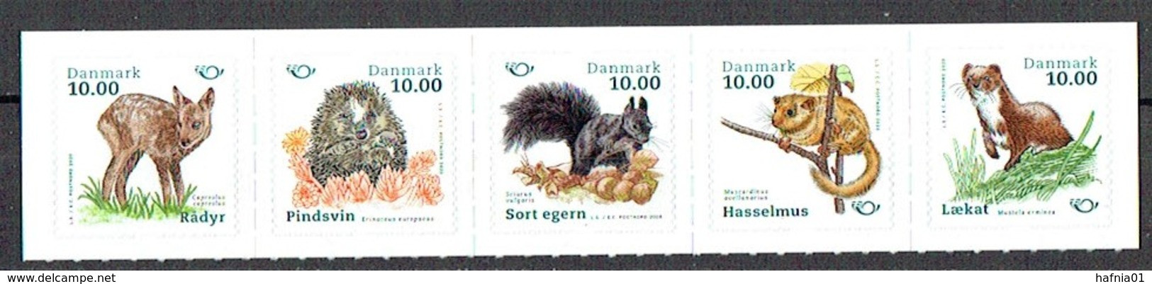Denmark 2020. Fauna. Michel 1997-2001 MNH. - Neufs