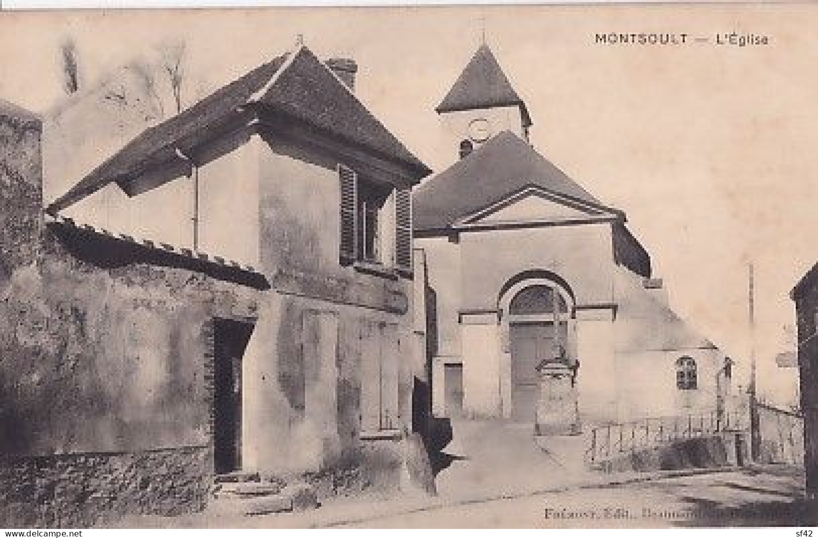 MONTSOULT                              L église - Montsoult