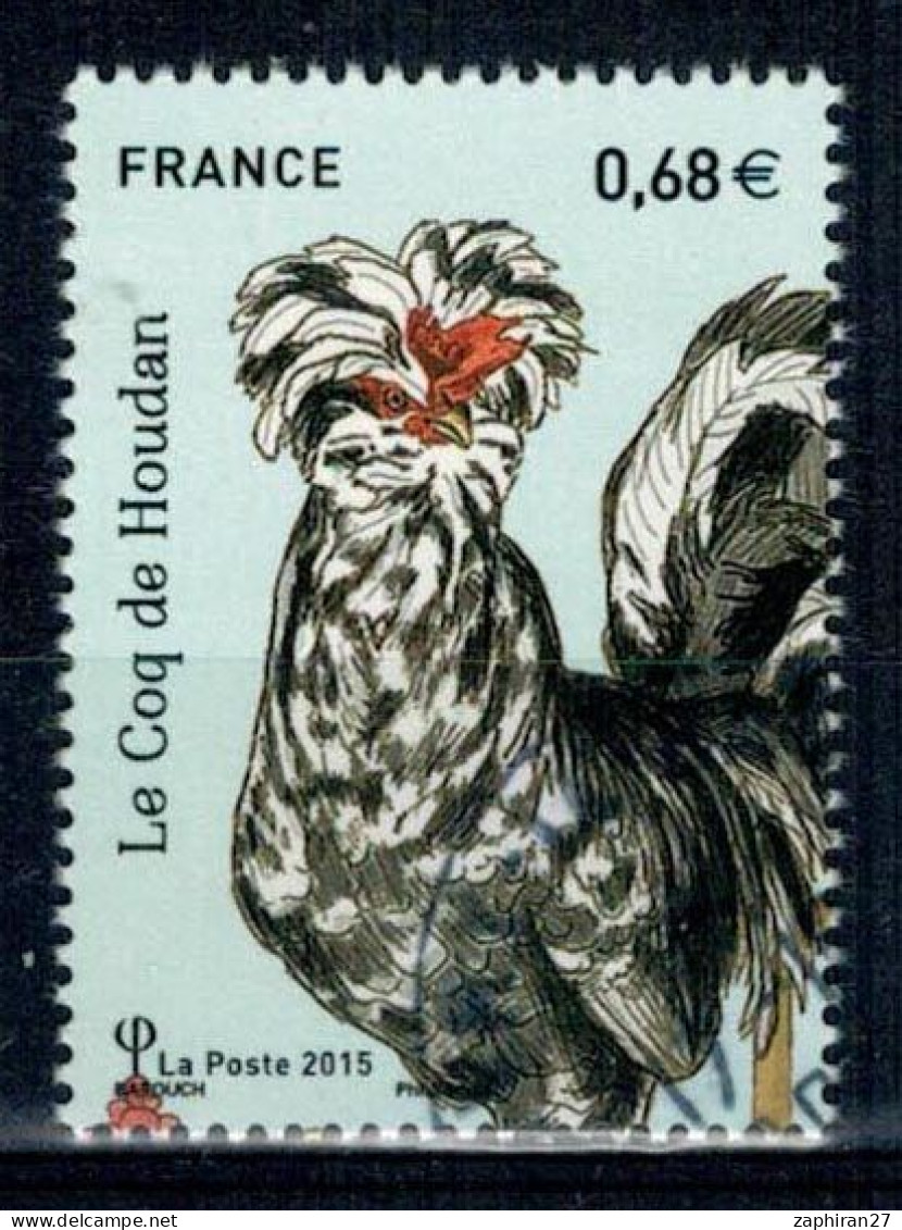 2015 N 5008 COQ DE HOUDAN OBLITERE CACHET ROND  #234# - Used Stamps