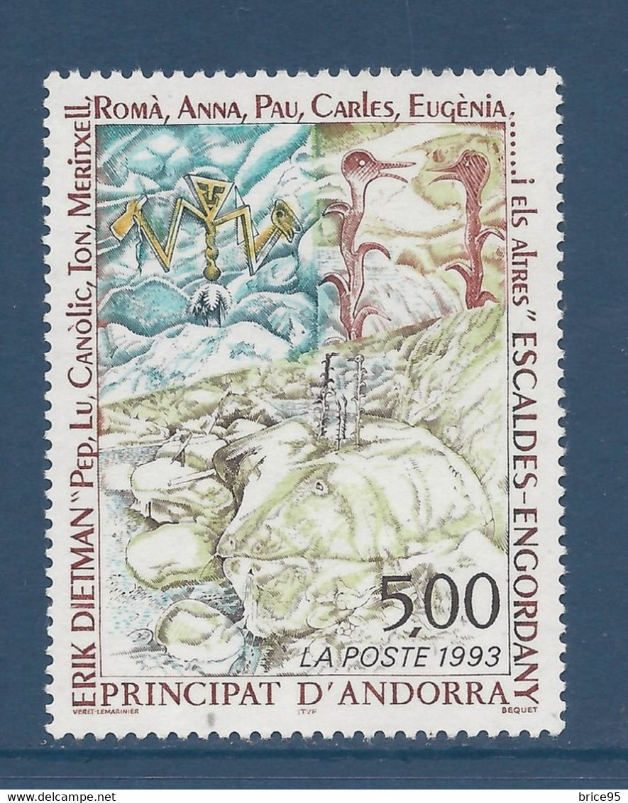 Andorre Français - YT N° 440 ** - Neuf Sans Charnière - 1993 - Unused Stamps