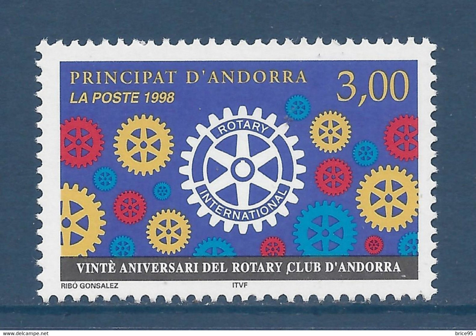 Andorre Français - YT N° 500 ** - Neuf Sans Charnière - 1998 - Unused Stamps