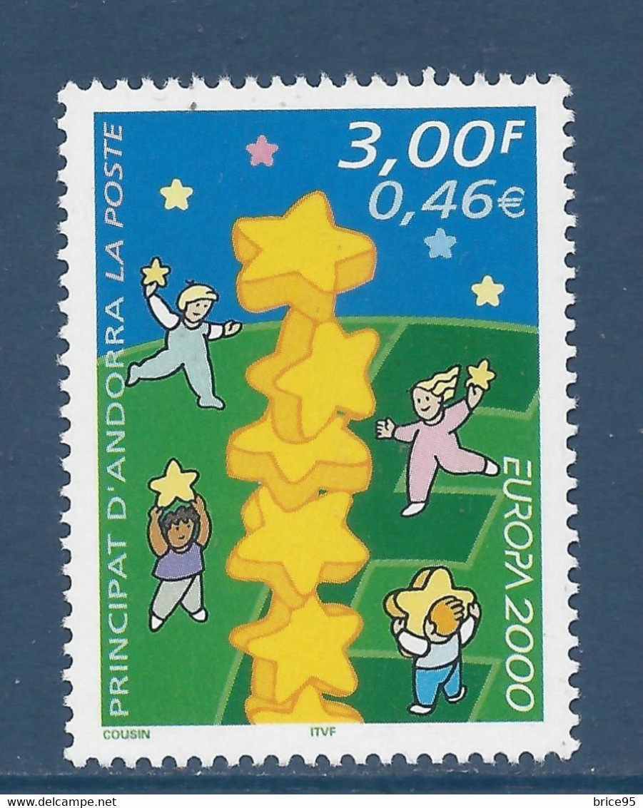 Andorre Français - YT N° 529 ** - Neuf Sans Charnière - 2000 - Unused Stamps