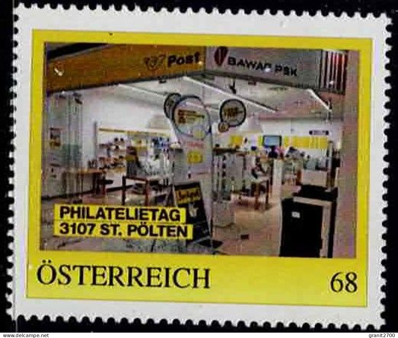 PM  Philatelietag 3107 St.Pölten  Ex Bogen Nr.  8125670  Vom 8.1.2018 Postfrisch - Personalisierte Briefmarken