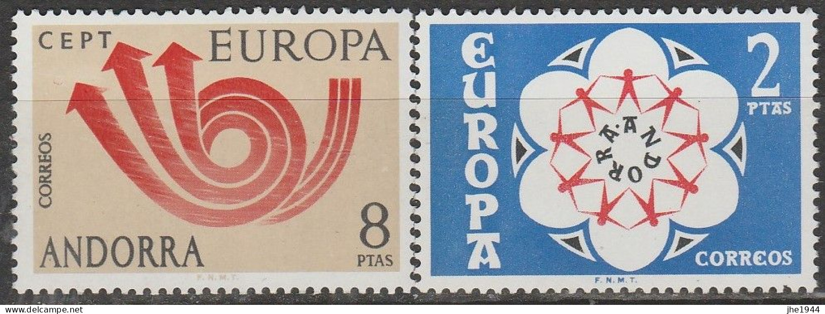 Europa 1973 Dessins Communs Voir Liste Des Timbres à Vendre 15 Pays ** - 1973