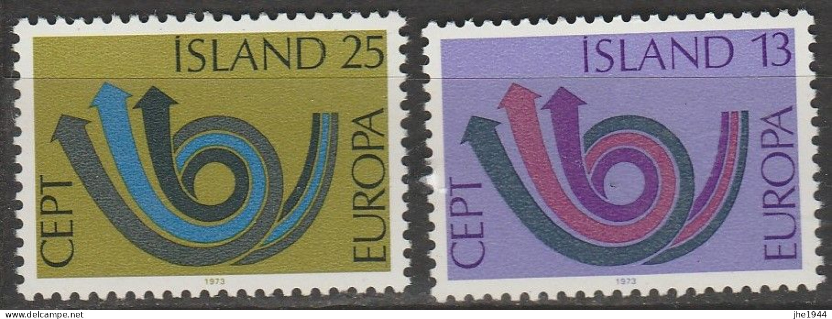 Europa 1973 Dessins communs Voir liste des timbres à vendre 15 pays **