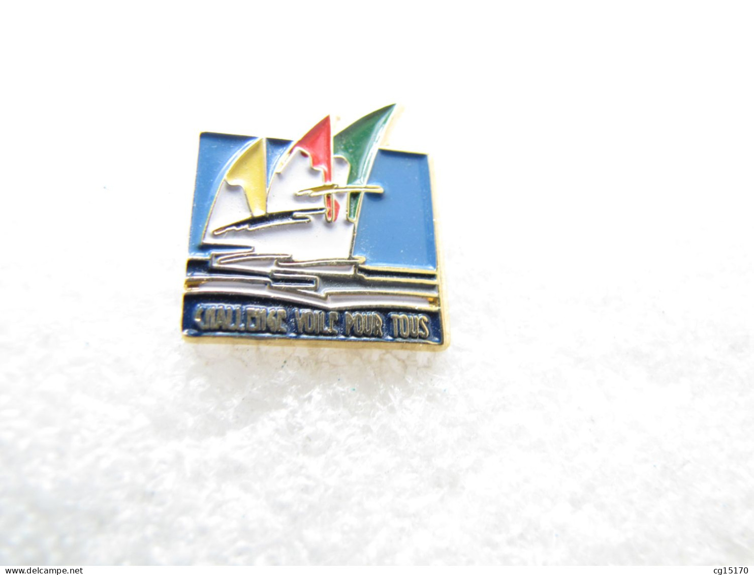 PIN'S  CHALLENGE  VOILE POUR TOUS  BÂTEAU - Bateaux