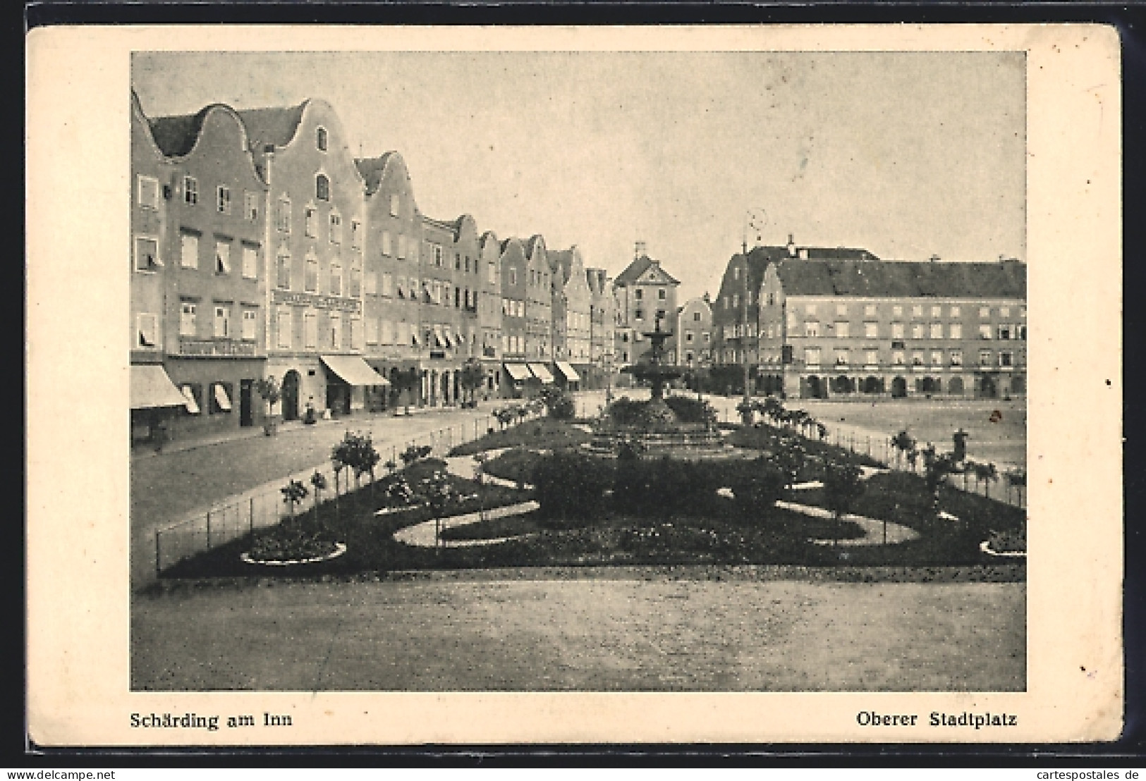 AK Schärding A. Inn, Oberer Stadtplatz  - Autres & Non Classés