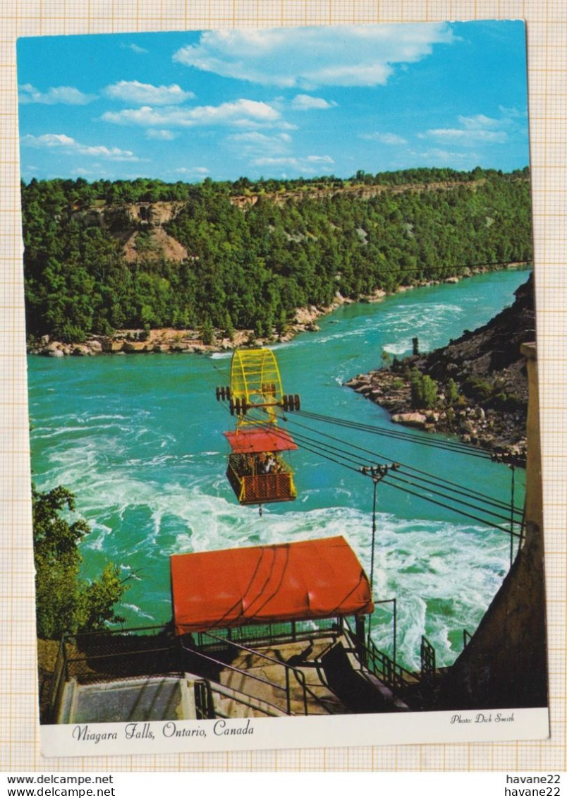 8AK4312 NIAGARA FALLS ONTARIO PHOTO DIK SMITH TRAMWAY A CABLE 2 SCANS - Chutes Du Niagara