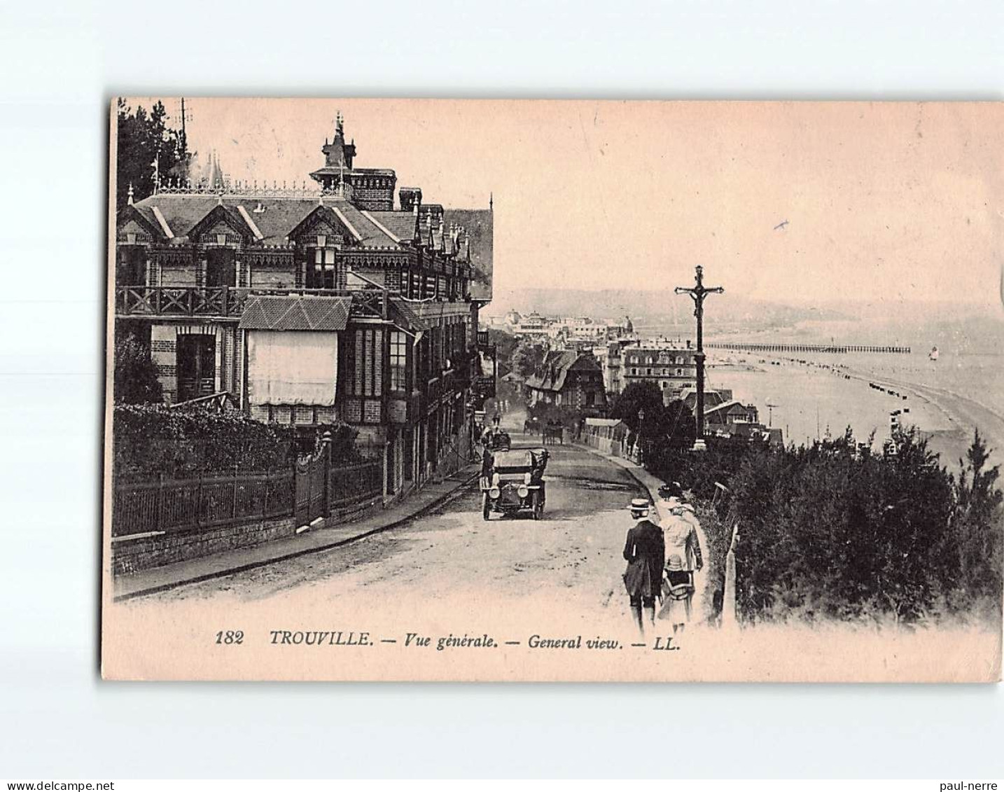 TROUVILLE : Vue Générale - état - Trouville