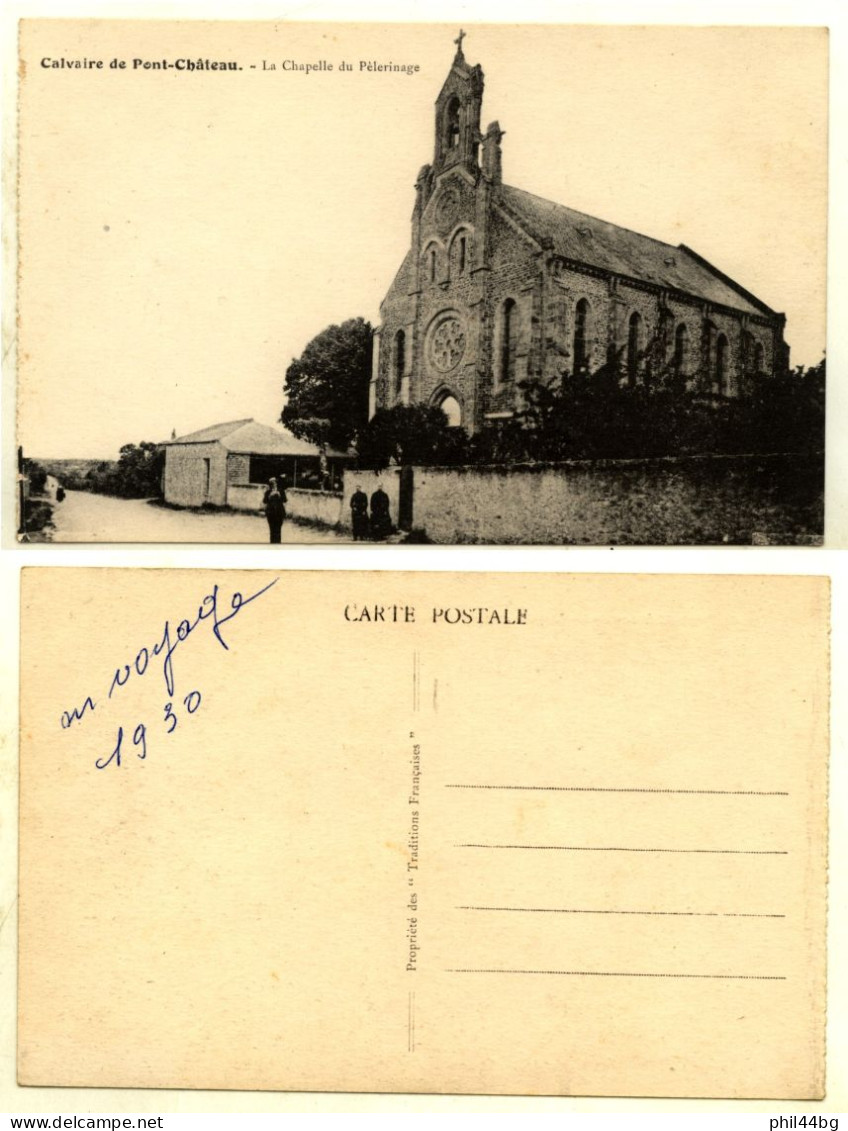 CP PONTCHATEAU (Loire-Atlantique) - La Chapelle - Début XXème Siècle - BO - Eglises Et Cathédrales