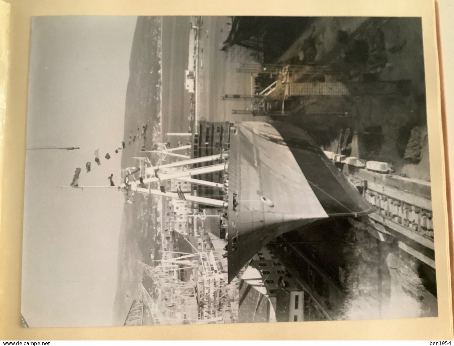 Album Photos Lancement Du Cargo Martiniquais Le 19 Décembre 1959 Construit Pour Les Messageries Maritimes. - Boats