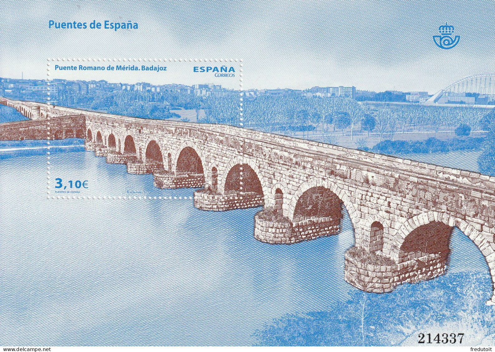 ESPAGNE - N°F4522 ** (2013) Ponts D'Espagne - Neufs