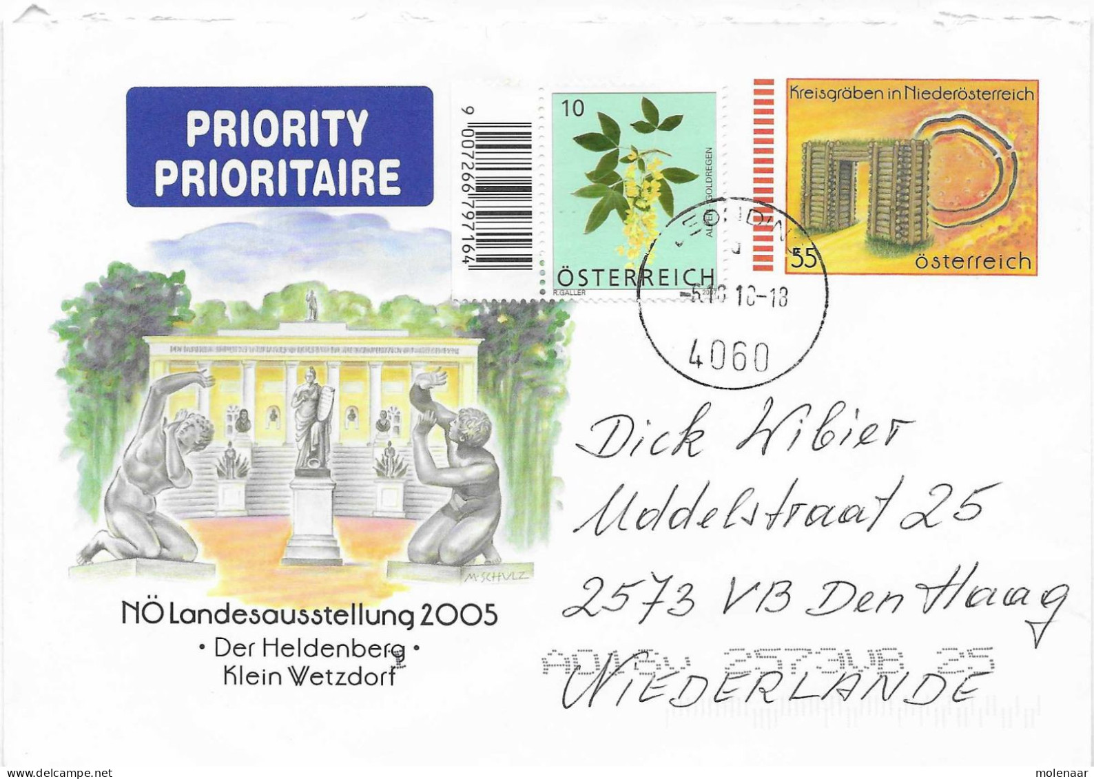 Postzegels > Europa > Oostenrijk > Postwaardestukken > Omslag 2207 Gebruikt (17754) - Buste