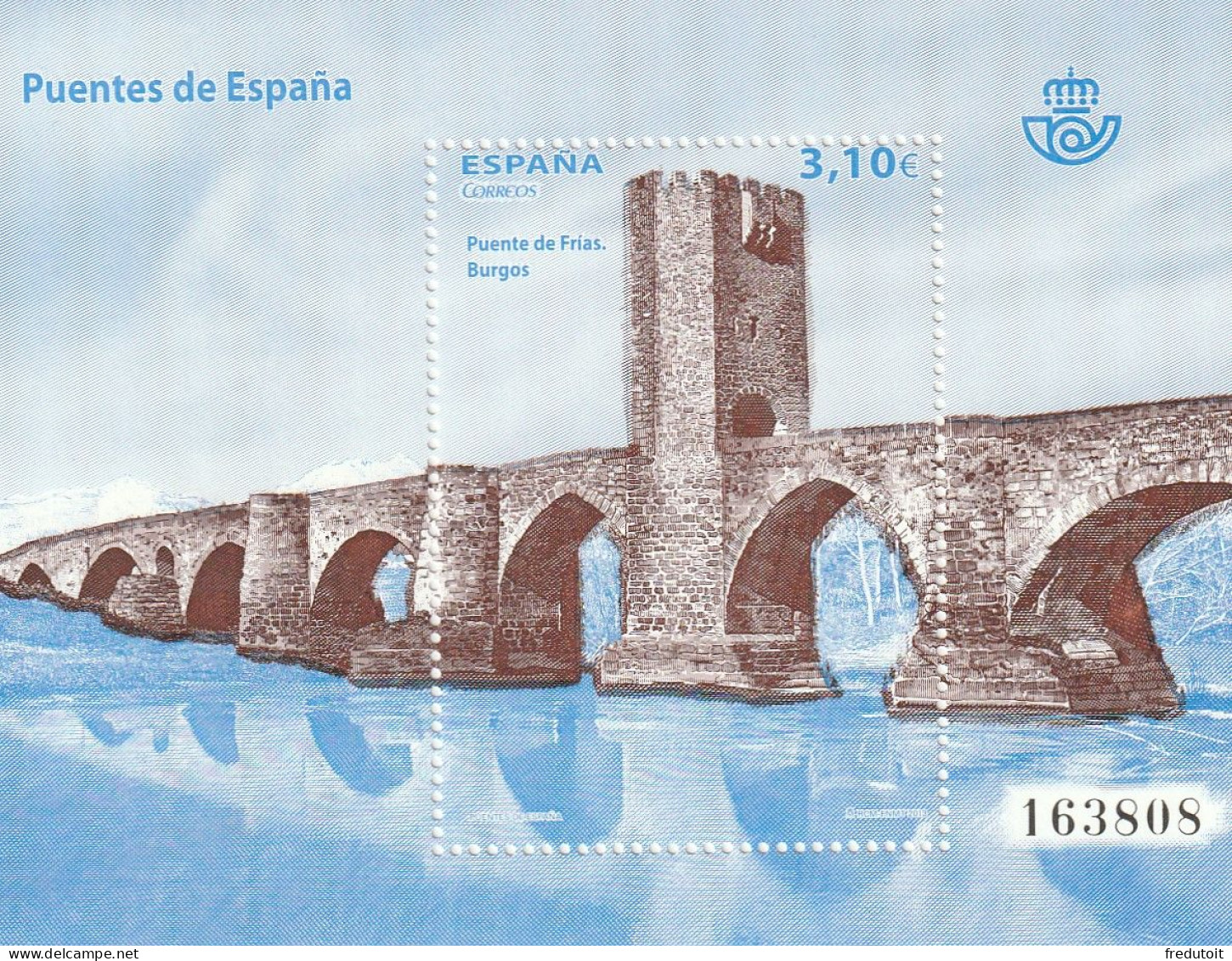 ESPAGNE - N°F4529 ** (2013) Ponts D'Espagne - Ungebraucht