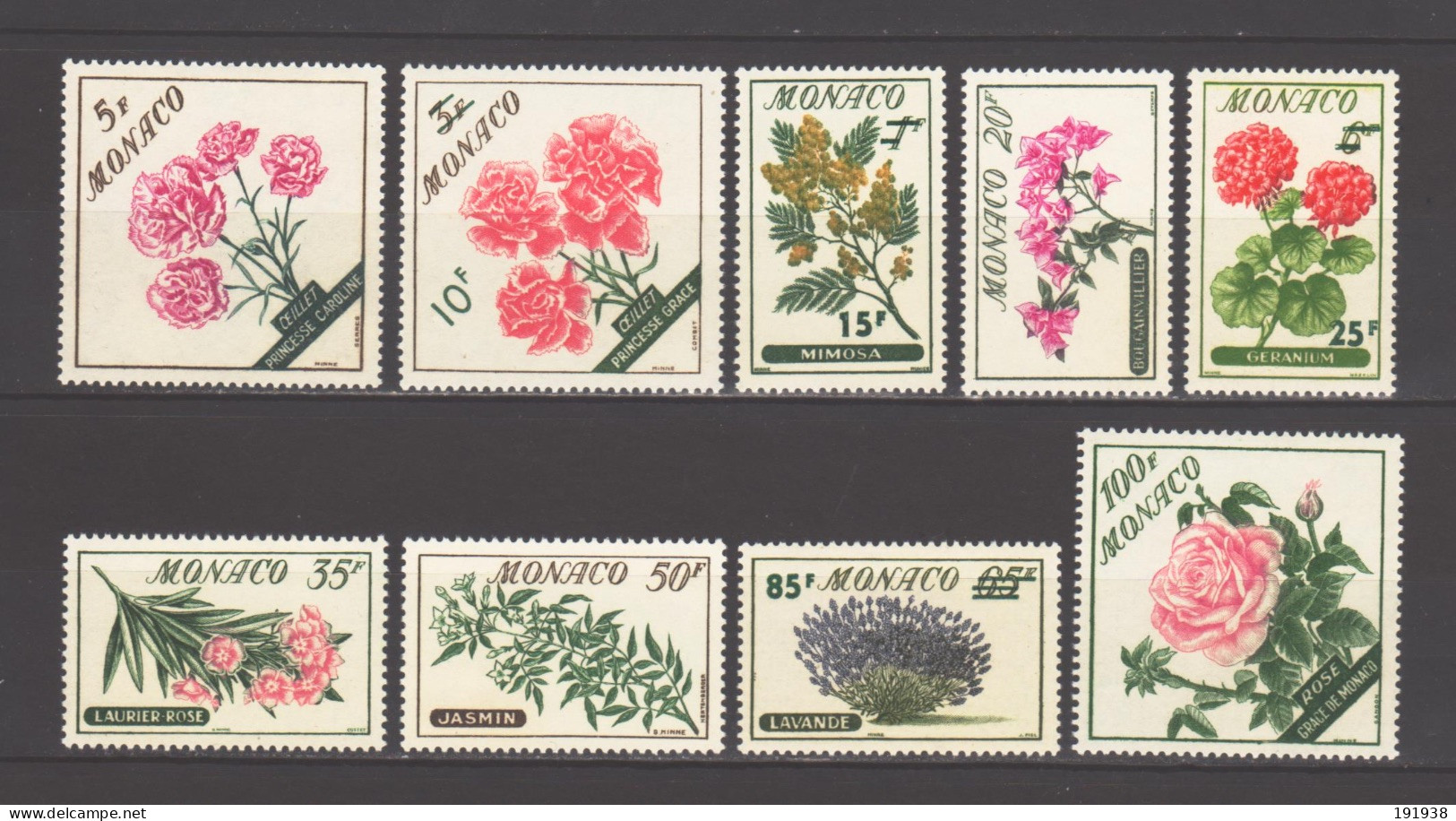 Monaco N° 514/22**, Superbes - Unused Stamps