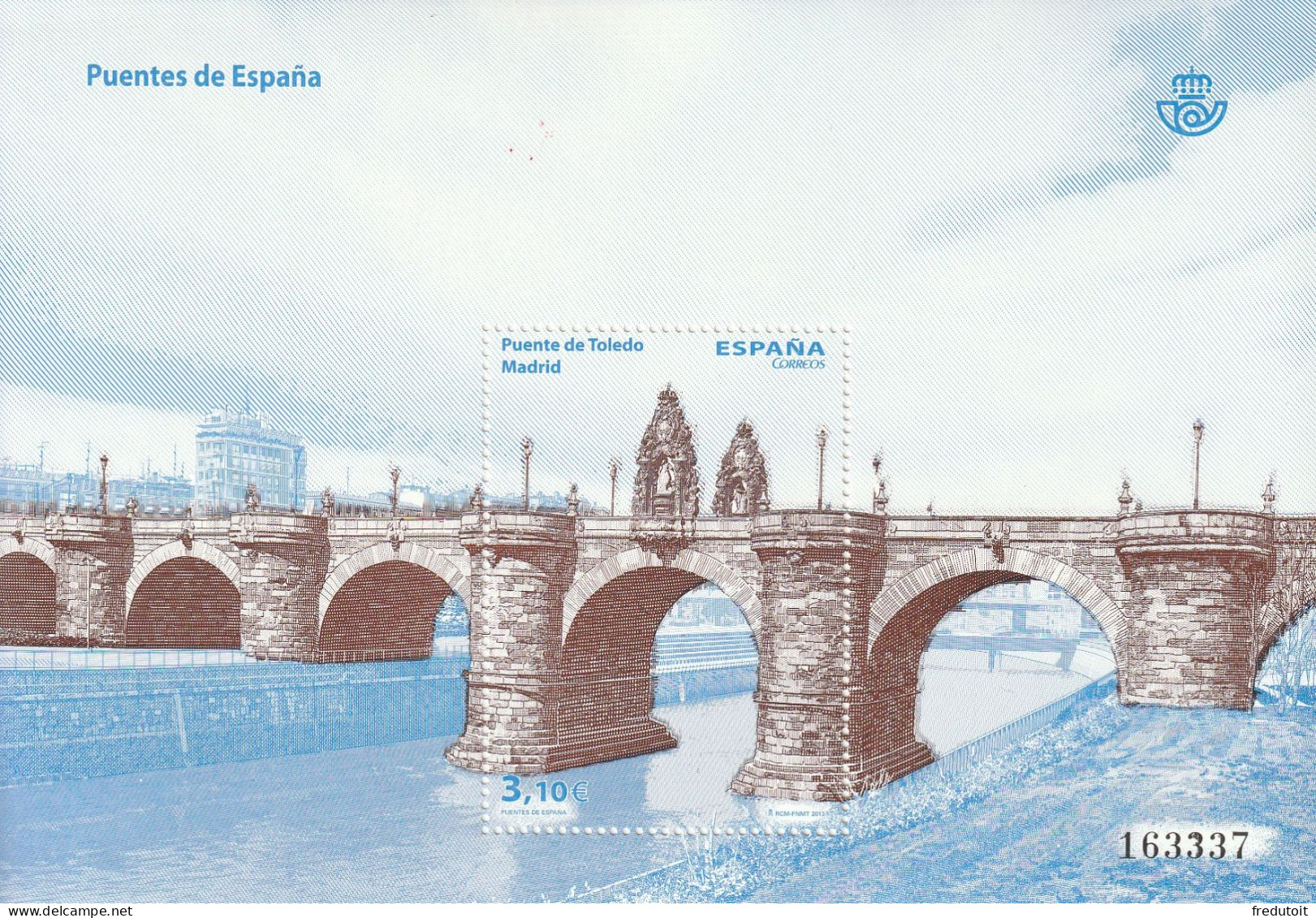 ESPAGNE - N°F4530 ** (2013) Ponts D'Espagne - Neufs