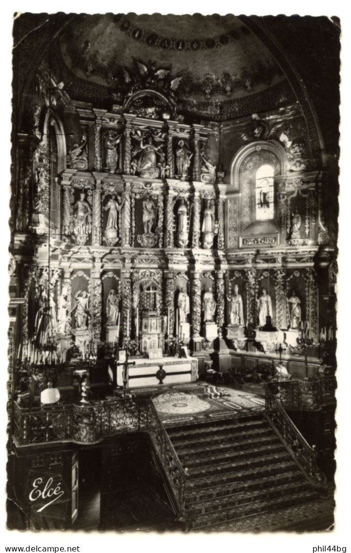 Vintage - C.P. : SAINT JEAN DE LUZ - L’autel De L’église Et Le Rétable - BP - Churches & Cathedrals