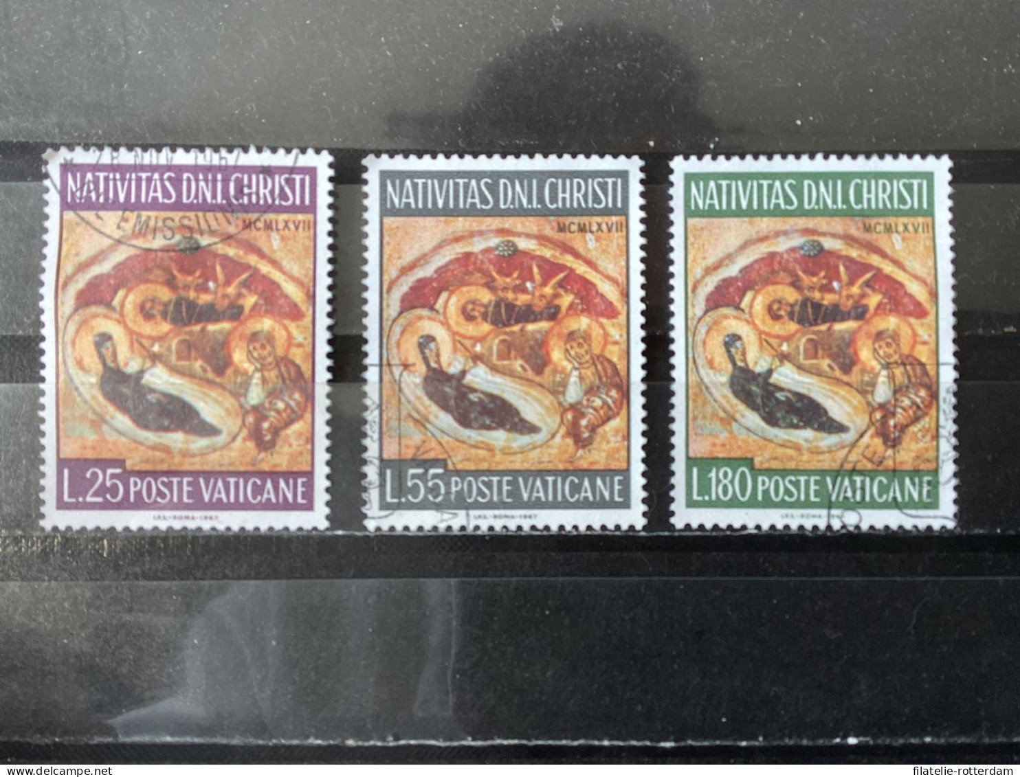 Vatican City / Vaticaanstad - Complete Set Christmas 1967 - Used Stamps