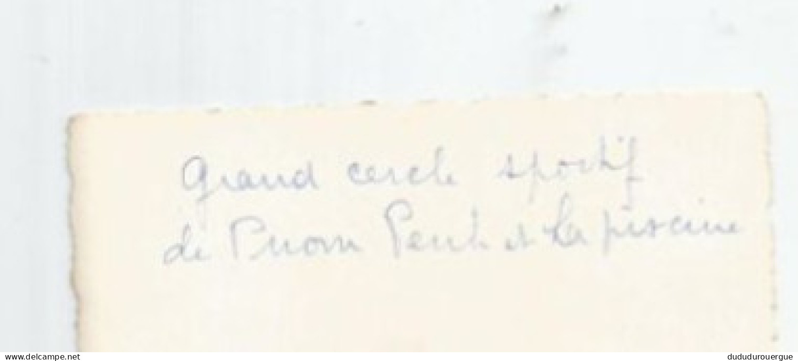 CAMBODGE , PHNOM PENH : GRAND CERCLE SPORTIF DANS LES ANNEES 1930 - Asien