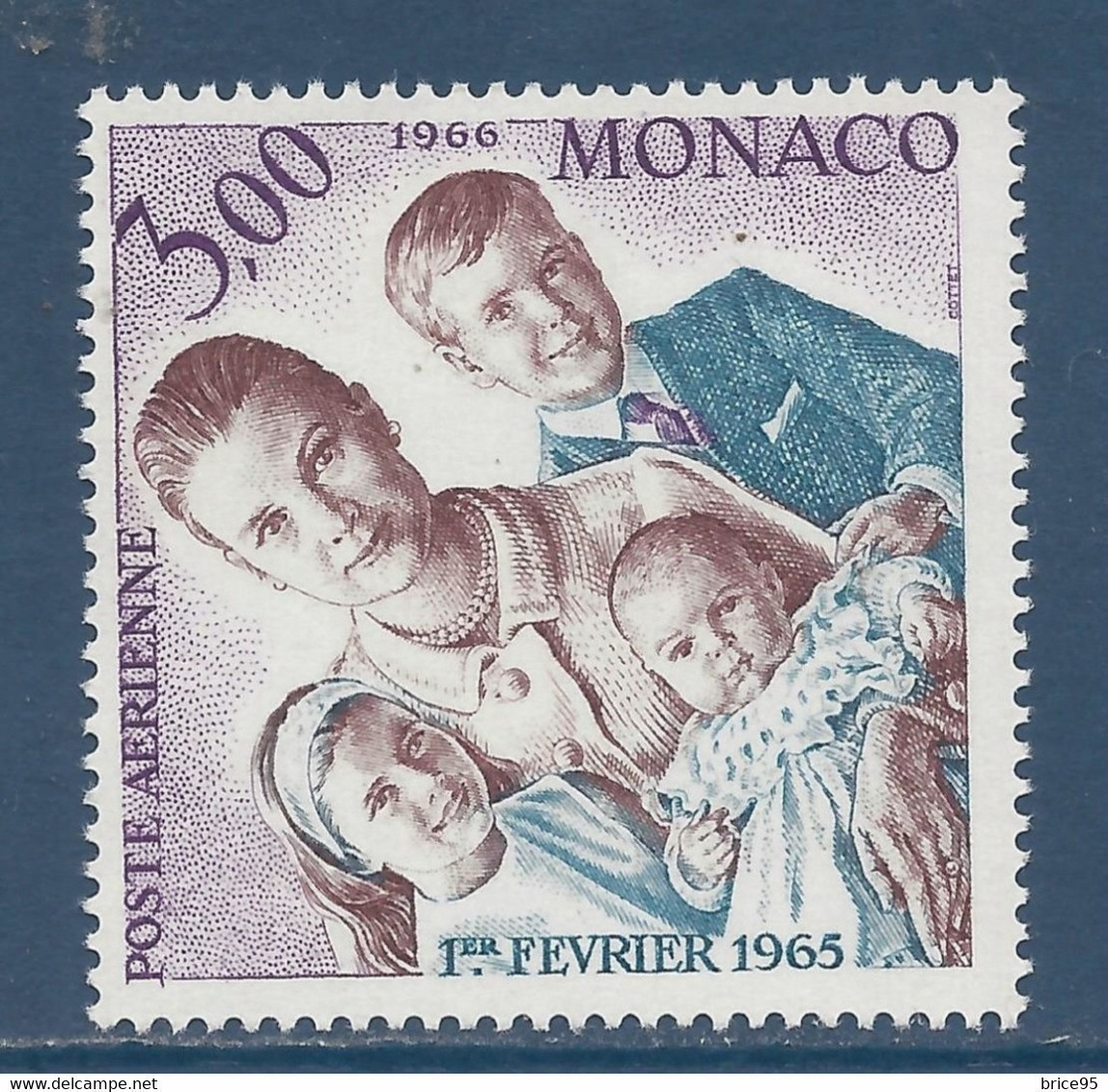 Monaco - Poste Aérienne - PA YT N° 85 ** - Neuf Sans Charnière - 1965 - Posta Aerea