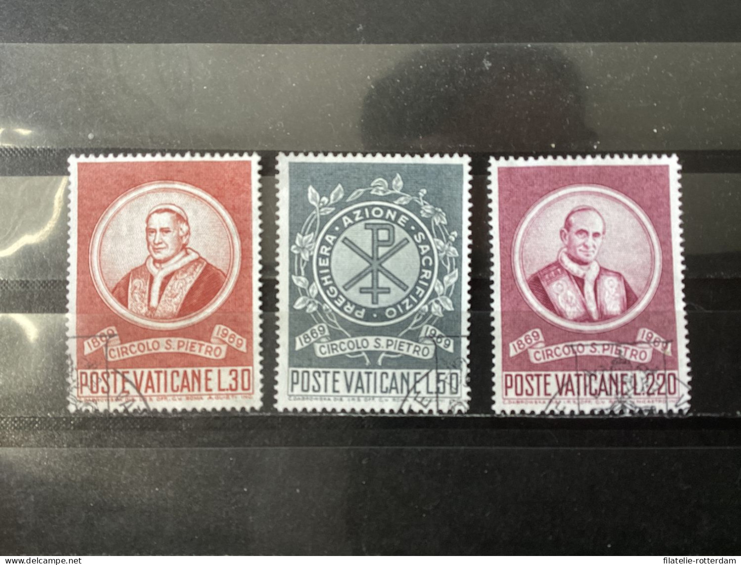 Vatican City / Vaticaanstad - Complete Set 100 Years Cirlce Of Sct Peter 1969 - Gebraucht