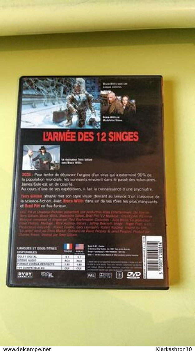 DVD- Premiere (Bruce Willis Madeleine Stowe Brad Pitt) - Sonstige & Ohne Zuordnung