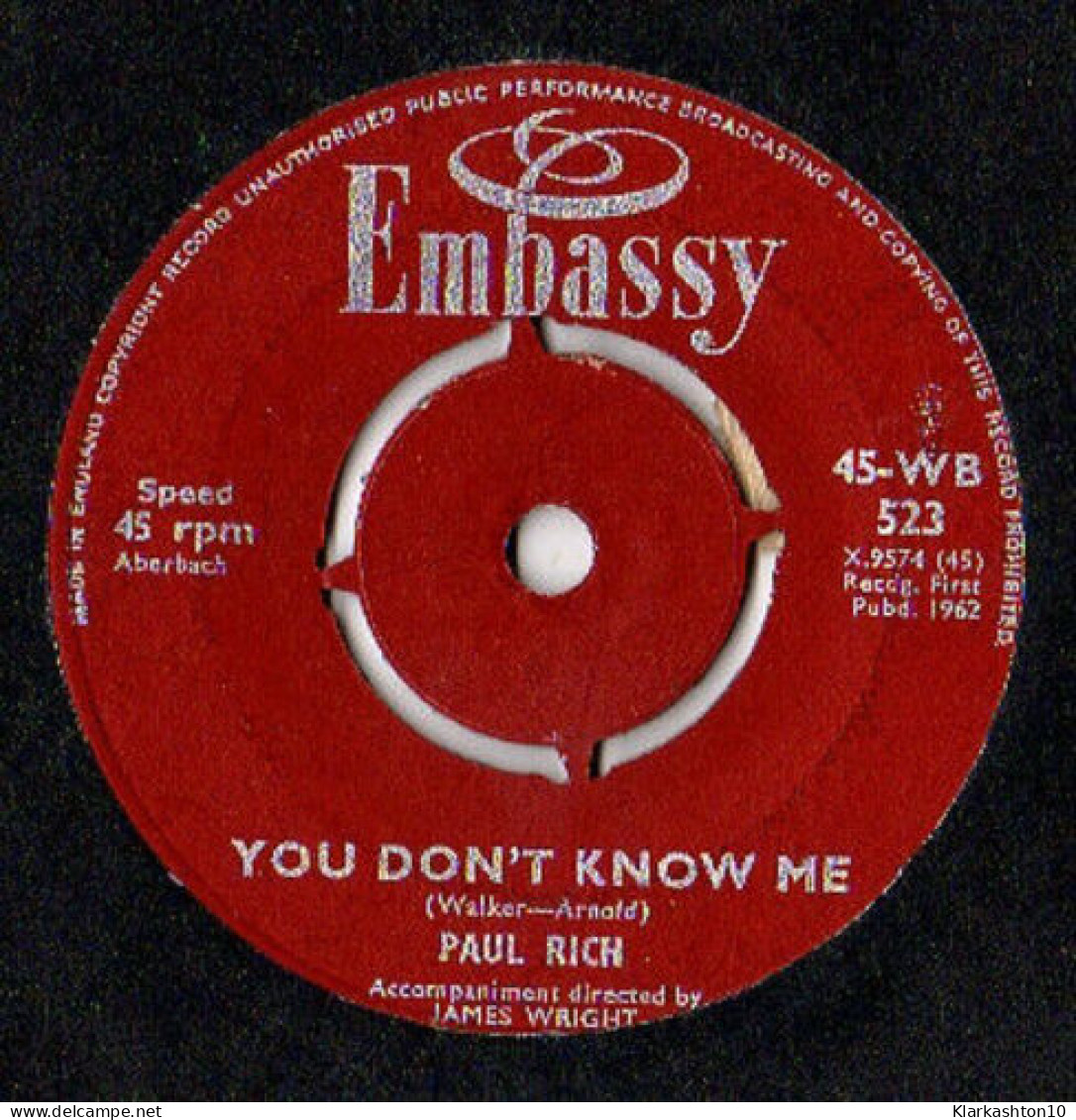 You Don't Know Me / The Loco-Motion - Non Classés