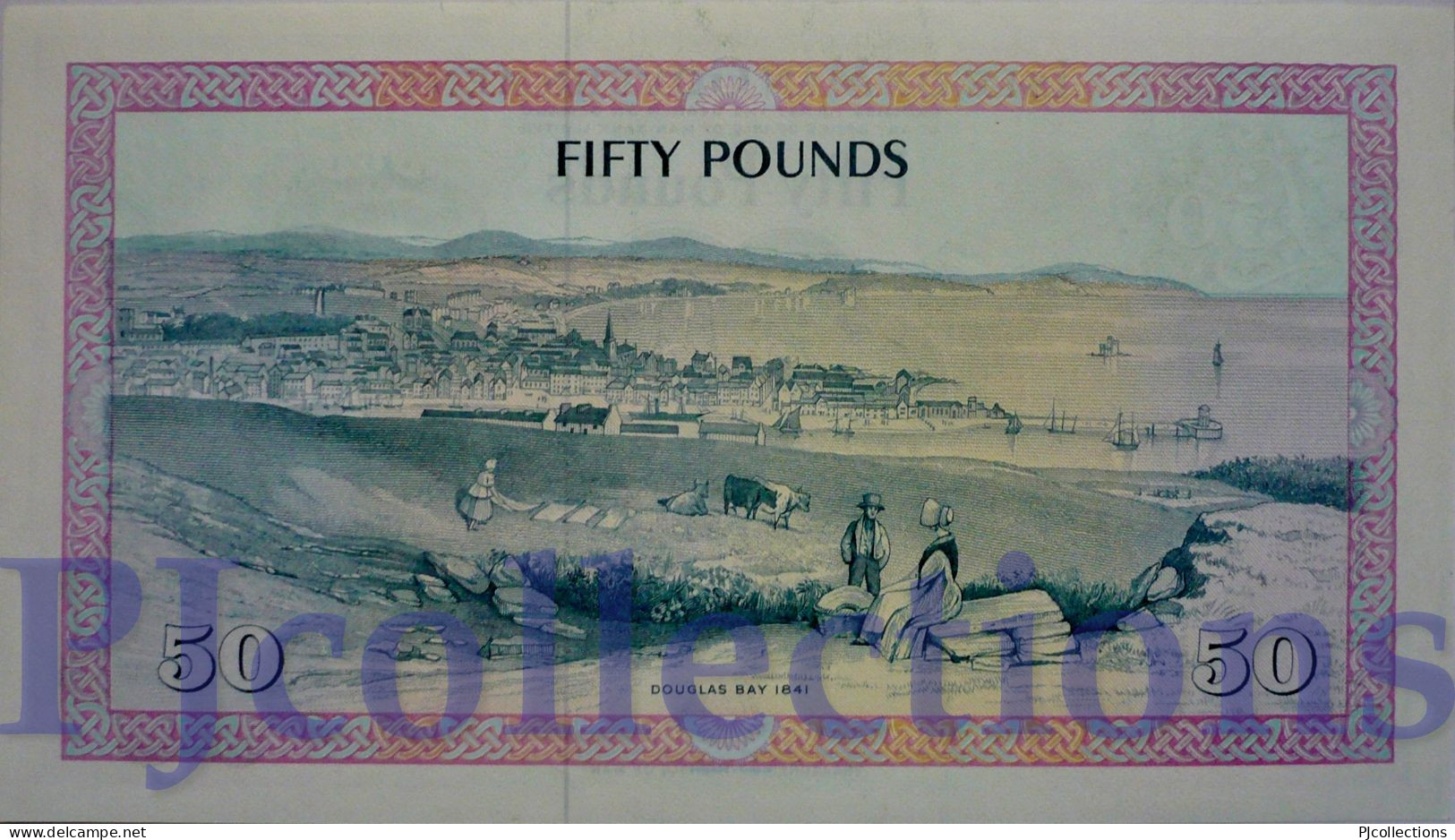 ISLE OF MAN 50 POUNDS 1983 PICK 39a UNC - 50 Pounds