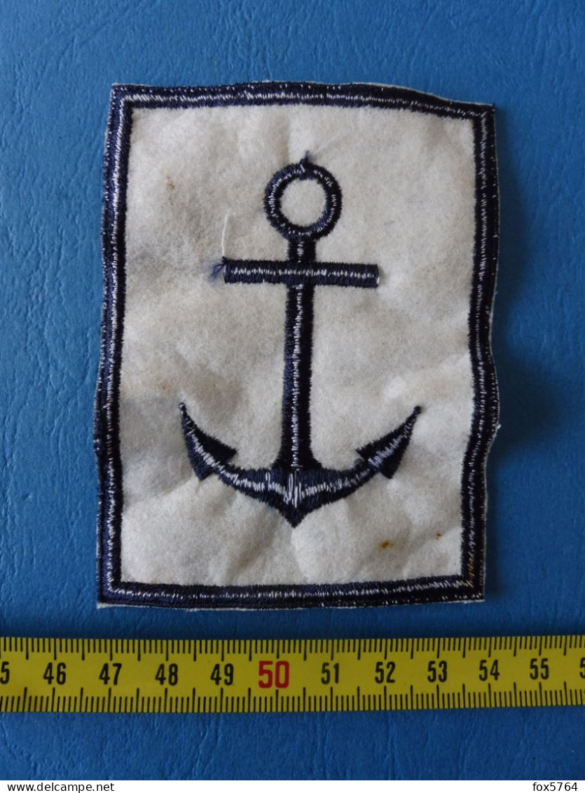 INSIGNE / PATCH MARINE NATIONALE FRANCAISE / ORIGINAL / 01 - Navy