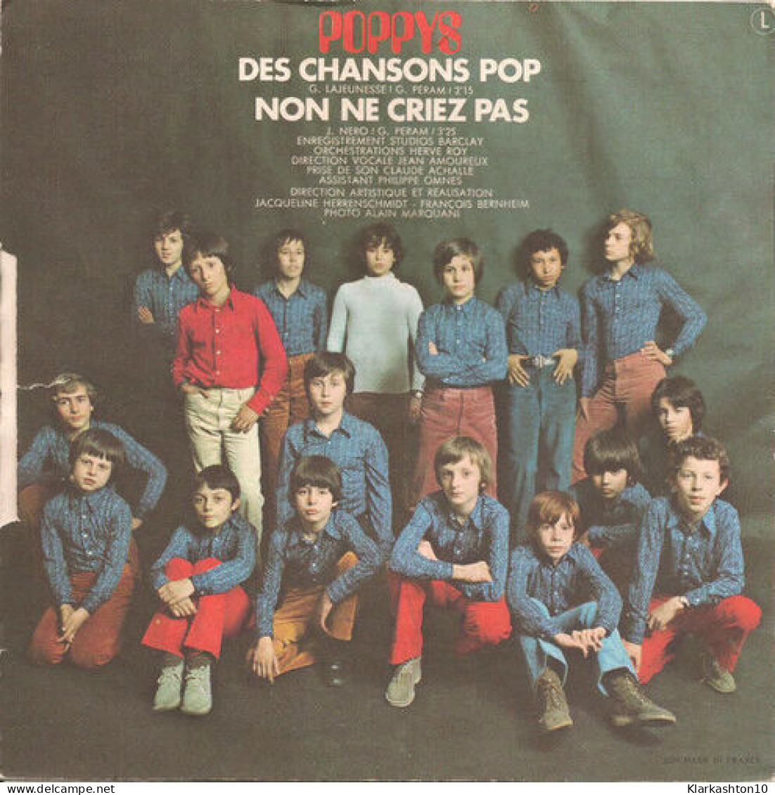 Des Chansons Pop / Non Ne Criez Pas - Unclassified