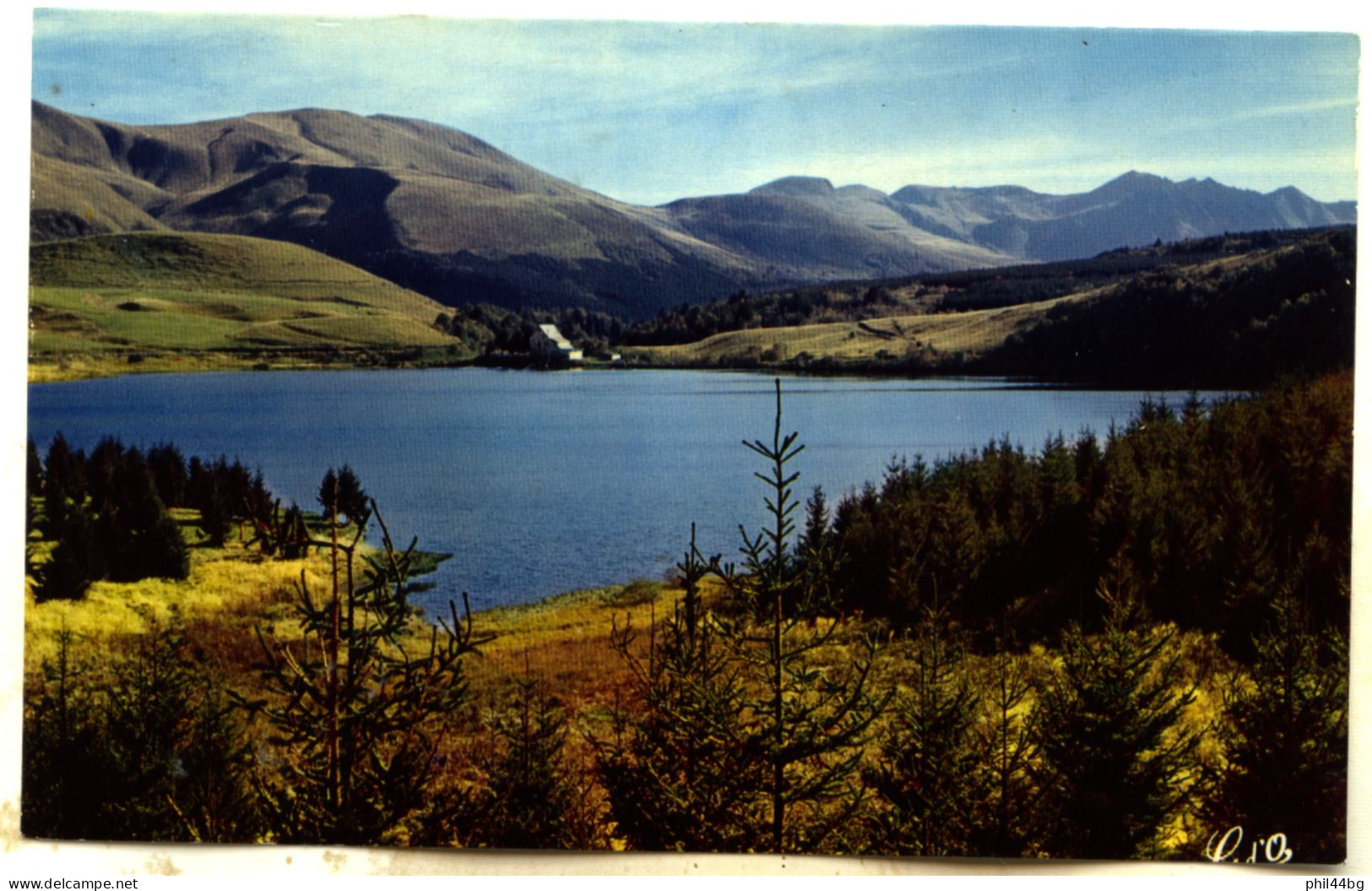 C.P. : ‘’L’AUVERGNE ‘’ - Lac De Guery Et Chaine Des Monts-Dore-Sancy - BT - Other & Unclassified