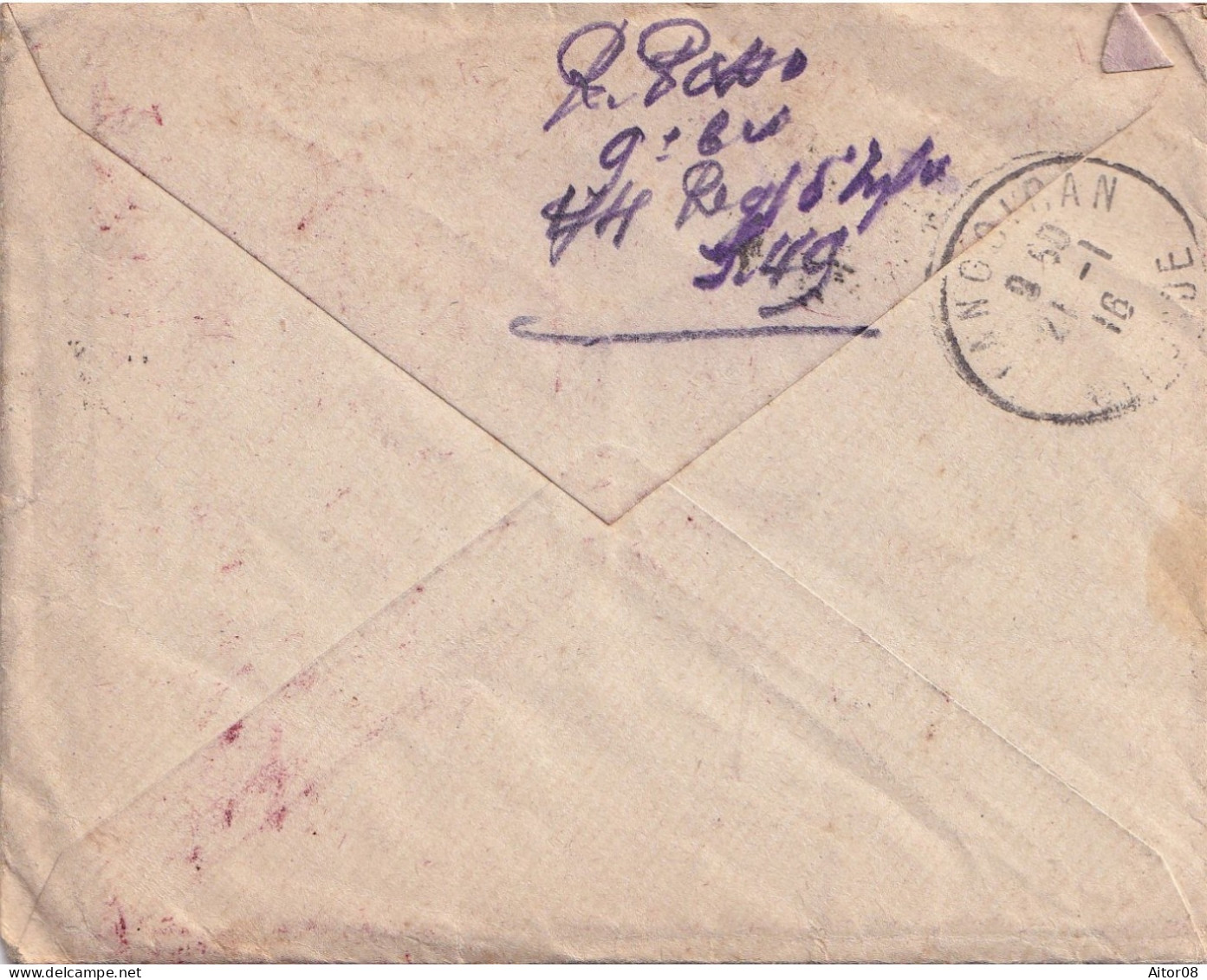 LETTRE  DE 1916  AVEC  COURRIER ET PHOTOS..CACHET MILITAIRE .TRES INTERESSANT . . BEL ETAT - Lettres & Documents