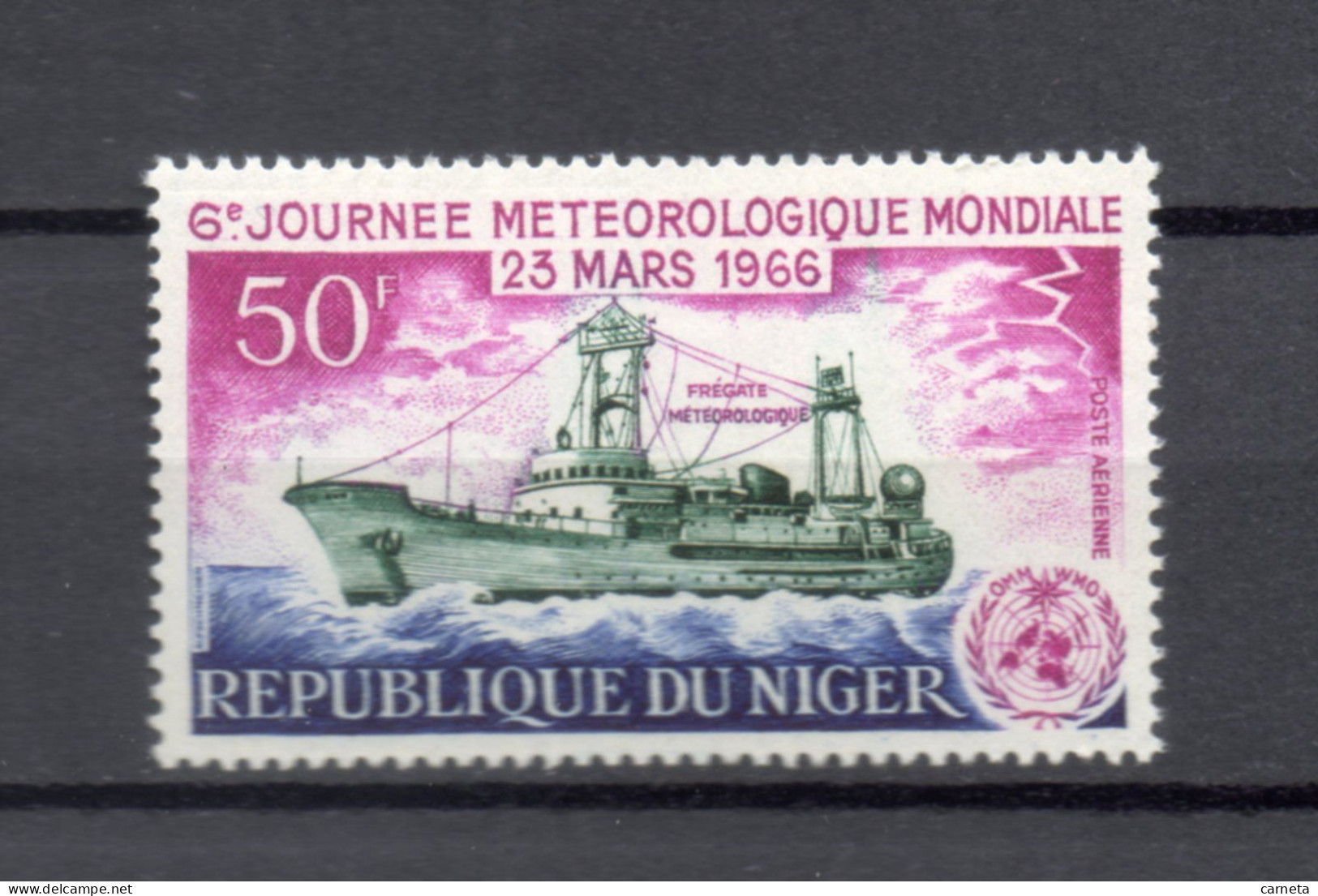 NIGER  PA   N° 55    NEUF SANS CHARNIERE  COTE 1.80€     BATEAUX - Niger (1960-...)