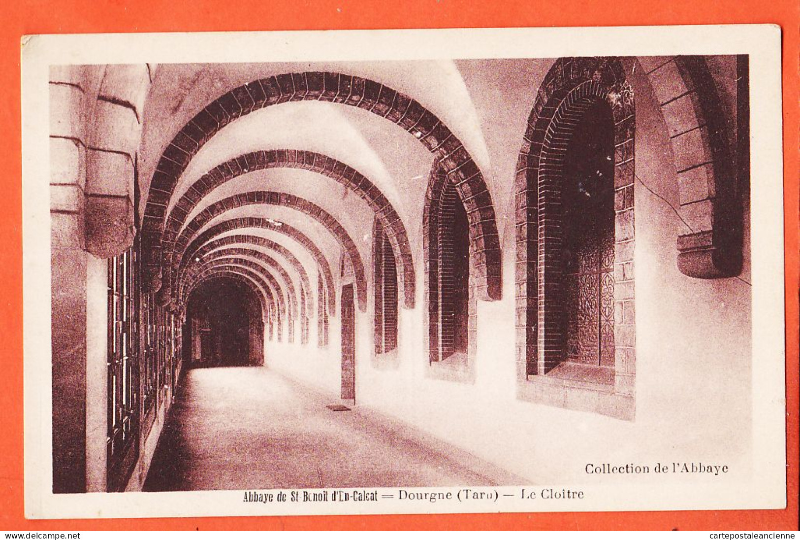 27365 / ⭐ DOURGNE 81-Tarn ◉ Le CLOITRE De L'Abbaye De SAINT-BENOIT D'en-CALCAT St 1920s ◉ Collection De L'ABBAYE - Dourgne