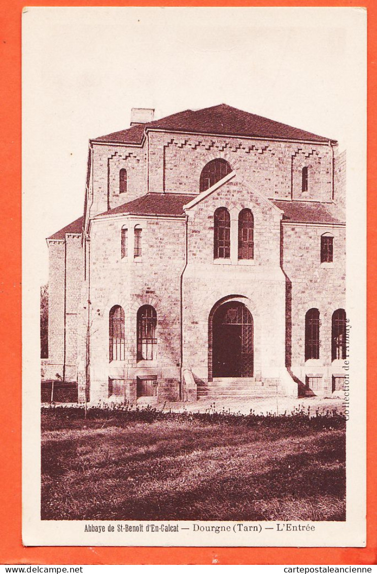 27364 / ⭐ DOURGNE 81-Tarn ◉ L'Entrée De L'Abbaye De SAINT-BENOIT D'en-CALCAT St 1920s ◉ Collection De L'ABBAYE - Dourgne
