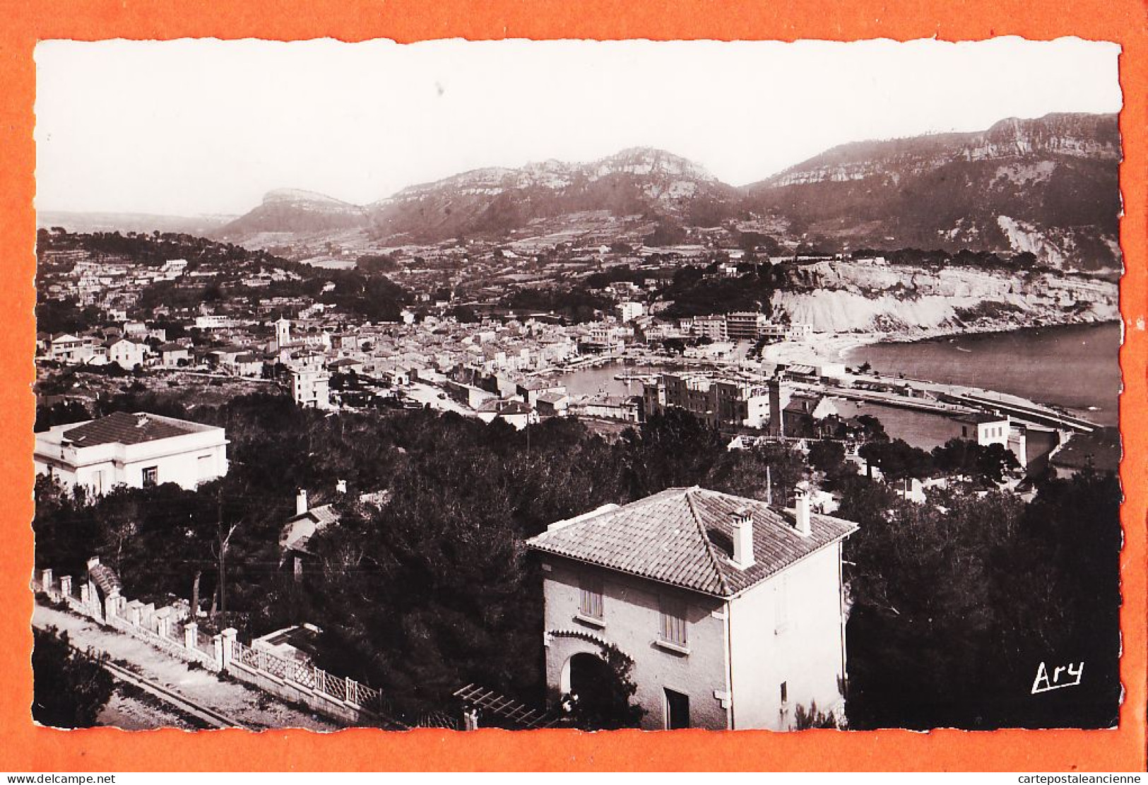 27252 / ⭐ CASSIS 13-Bouches Rhone ◉ Panorama Port 1950s à DENAT Batilly ◉ Photo-Bromure ARY TARDY 56 - Cassis