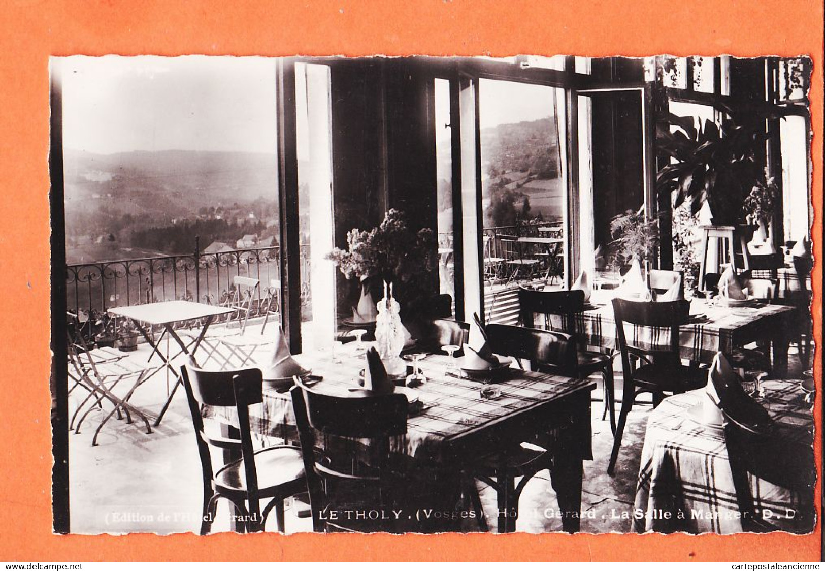 27249 / ⭐ LE THOLY 88-Vosges ◉  Hotel GERARD Salle à Manger 1950s ◉ Edition Hotel GERARD Photo-Bromure DELBOY Mirecourt - Other & Unclassified