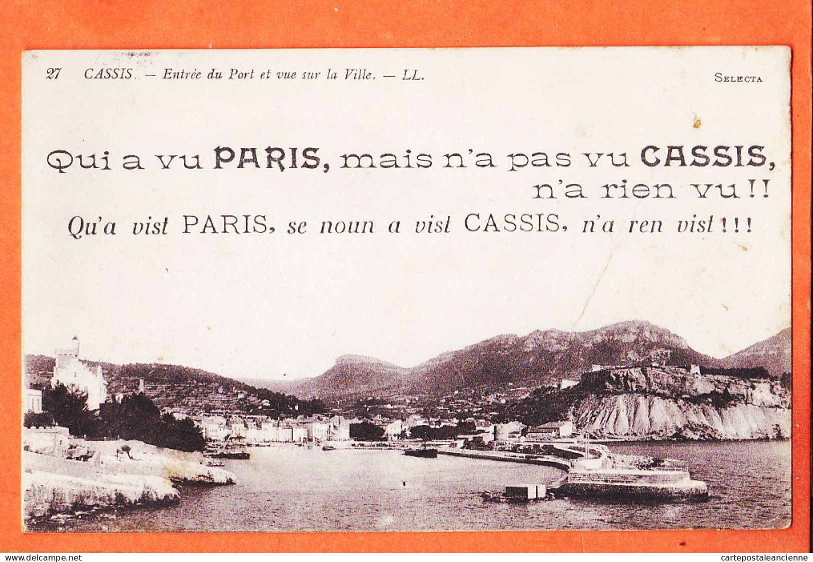 27253 / ⭐ Lisez 1915 Poilu JESPERIER à BOUF Toul Bonjour à GERARDIN CALAIS ◉ Qu'a Vist PARIS Noun Vu CASSIS N'a Ren Vu - Cassis