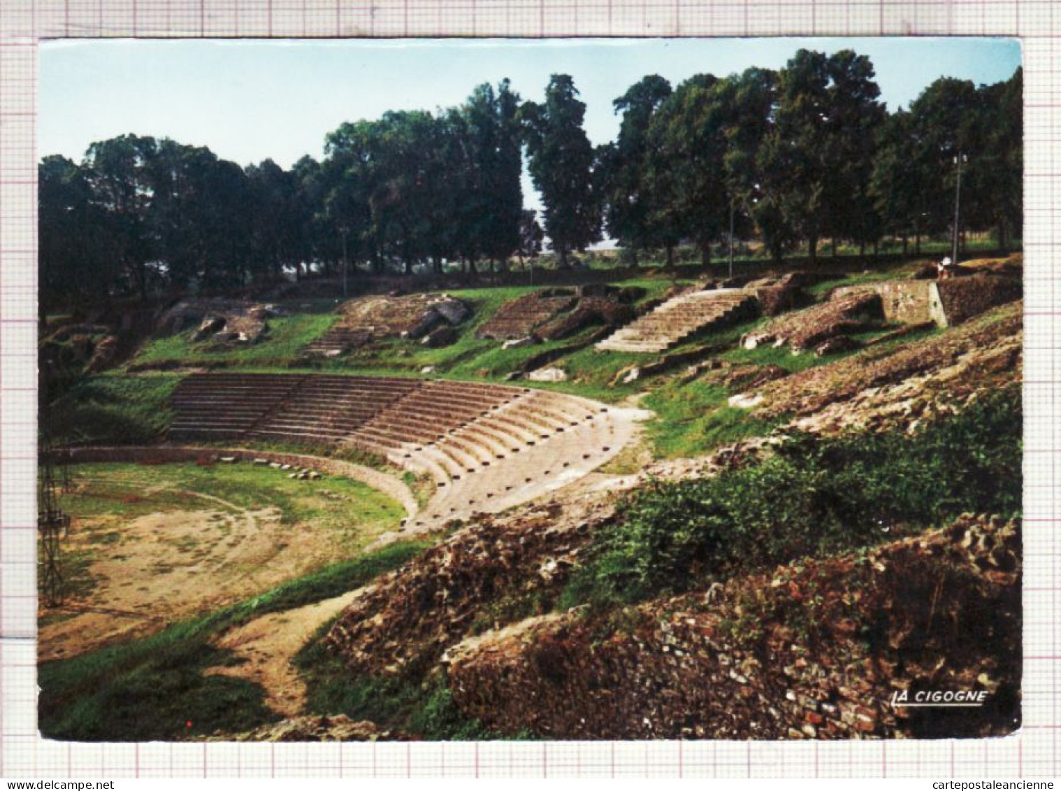 27133 / ⭐ AUTUN 71-Saone Et Loire Théatre Antique 1960s CIGOGNE - Autun