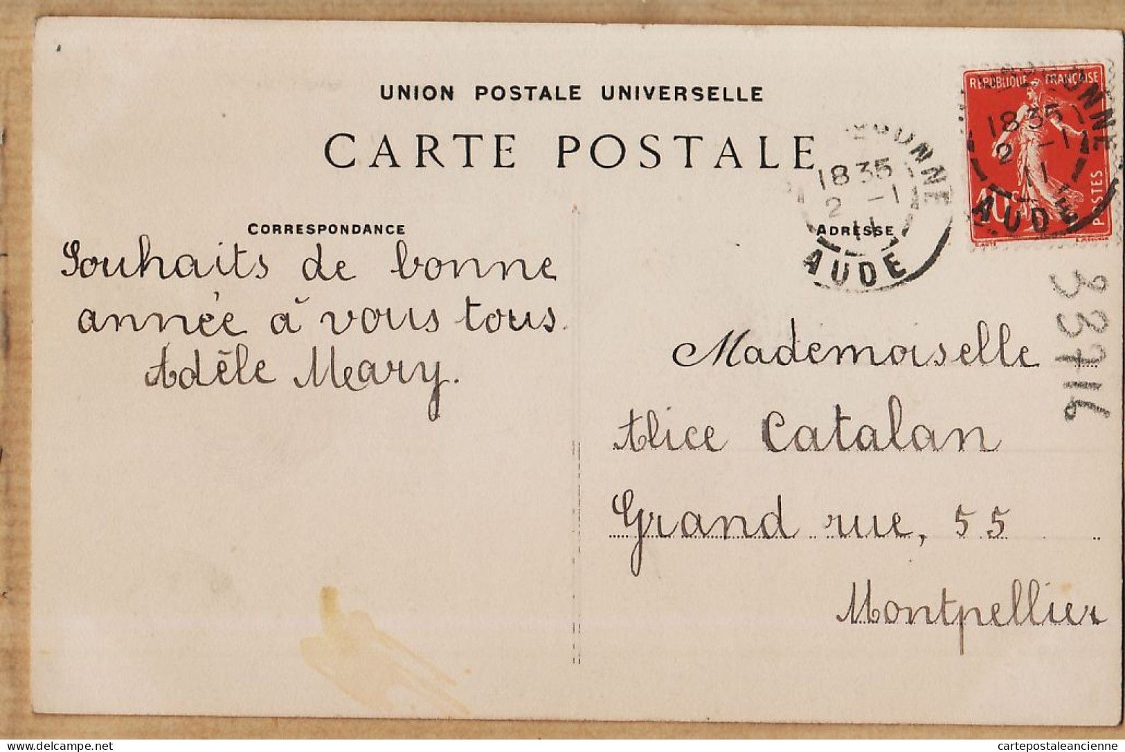 27479 / ⭐ SOUVENIR AFFECTUEUX Fillette Jouant à La Balle 1910s à Edmé CATALAN Tailleur 55 Grand-Rue Montpellier - Scenes & Landscapes