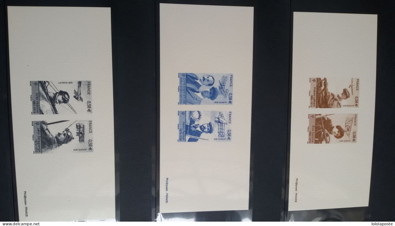 FRANCE -Collection De 876 Gravures Différentes De La Poste Dans 15 Classeurs Spécifiques De L'année 1995 à 2010 A SAISIR - Documenten Van De Post