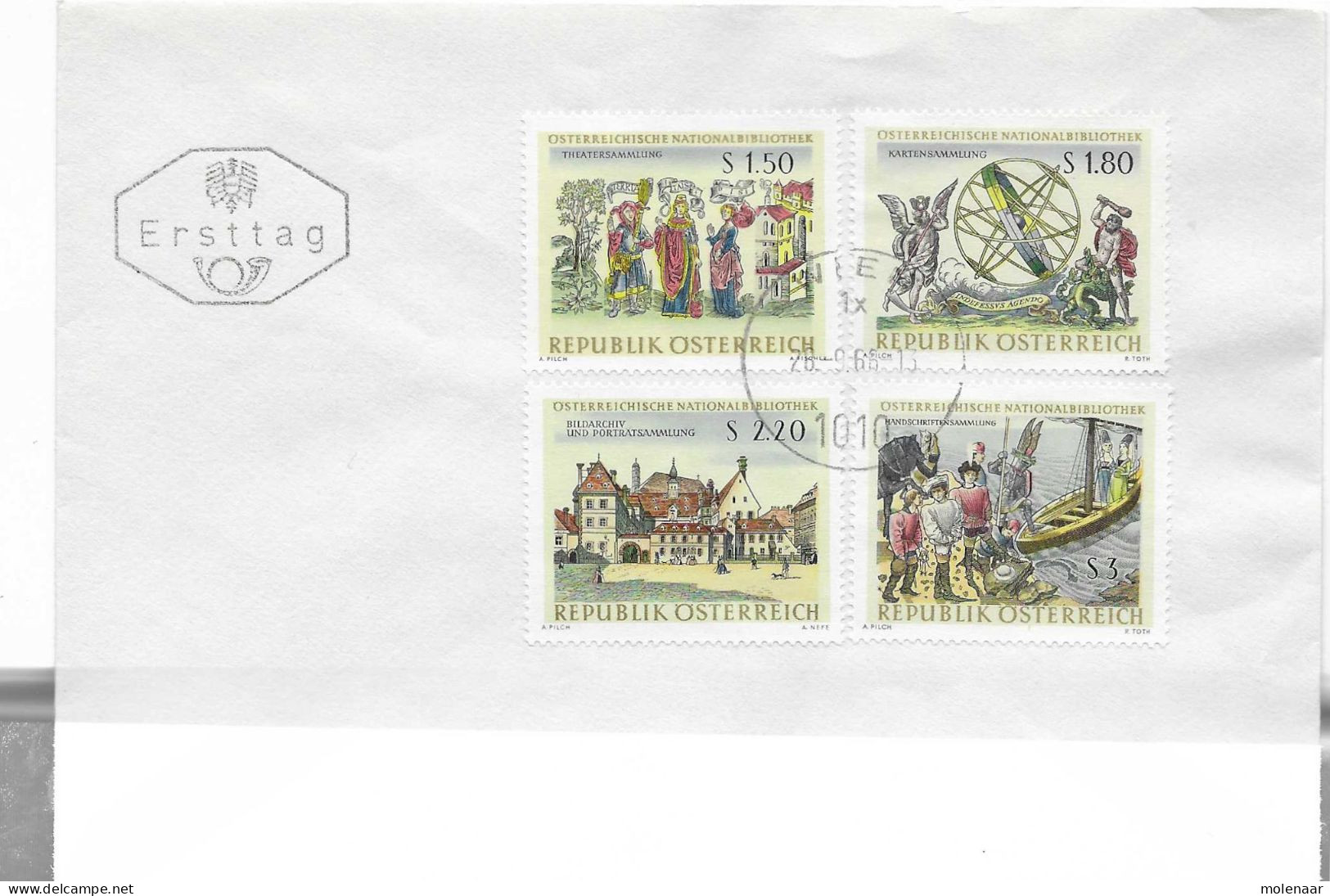 Postzegels > Europa > Oostenrijk > FDC 1263-1266 (17757) - FDC