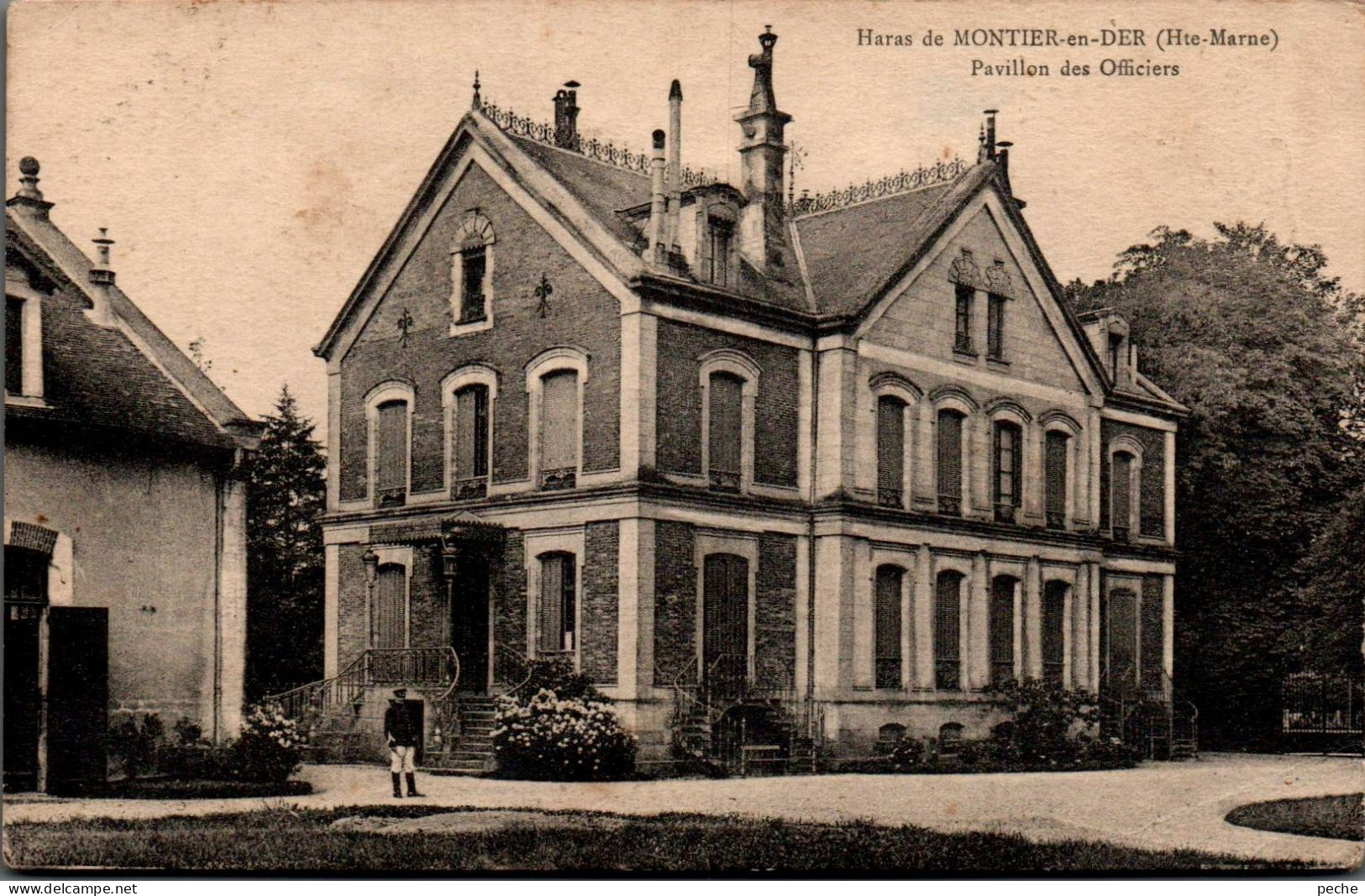 N°3070 W -cpa Montier De Der -pavillon Des Officiers- - Montier-en-Der