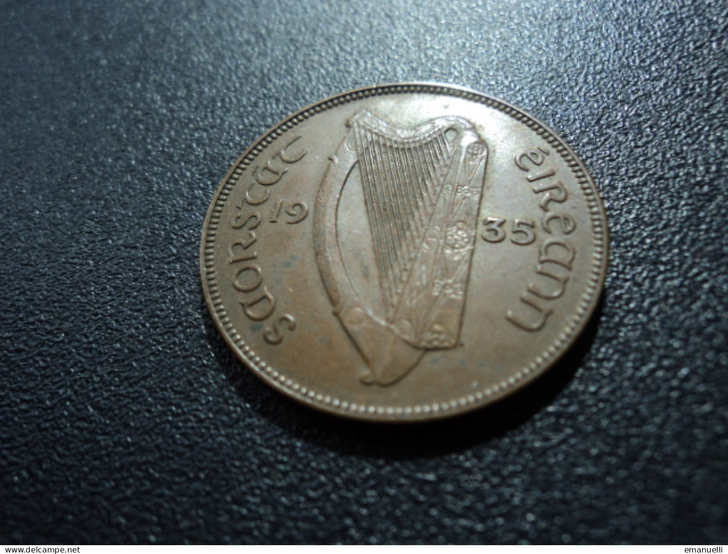 IRLANDE : 1 PENNY  1935    KM 3      TTB+ - Irlande