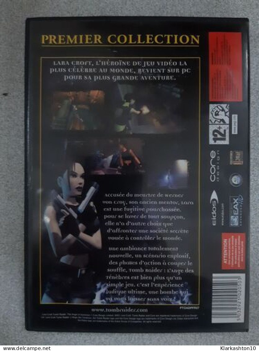 PC CD ROM - Tomb Raider - L'ange Des Ténàbres - Other & Unclassified