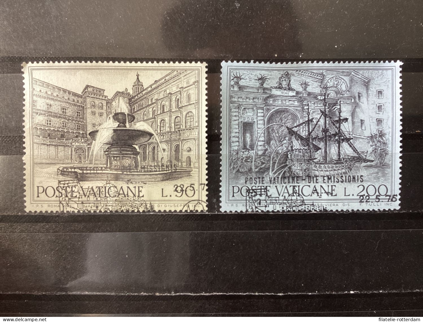 Vatican City / Vaticaanstad - Complete Set Protection Of Monuments 1975 - Gebraucht